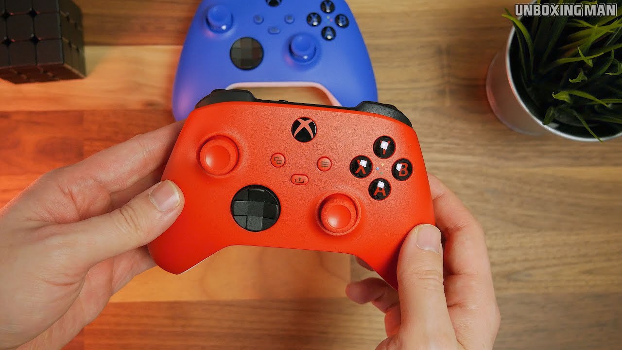 Nowy Kontroler Bezprzewodowy dla Xboxa w Kolorze Czerwonym (Pulse Red) - Unboxing PL