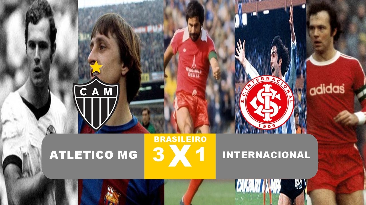 ATLETICO MG 3 X 1 INTERNACIONAL 1rd PES 2017 1979