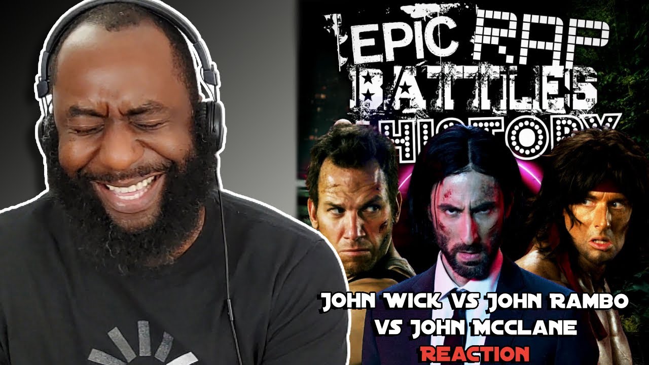 John Wick kontra John Rambo kontra John McClane | Reakcja na epickie bitwy rapowe w historii