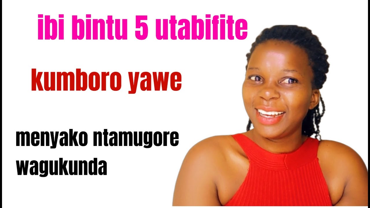 Ibimenyetso 5 ko imboro yawe imeze neza ariwowe utazi kurongora