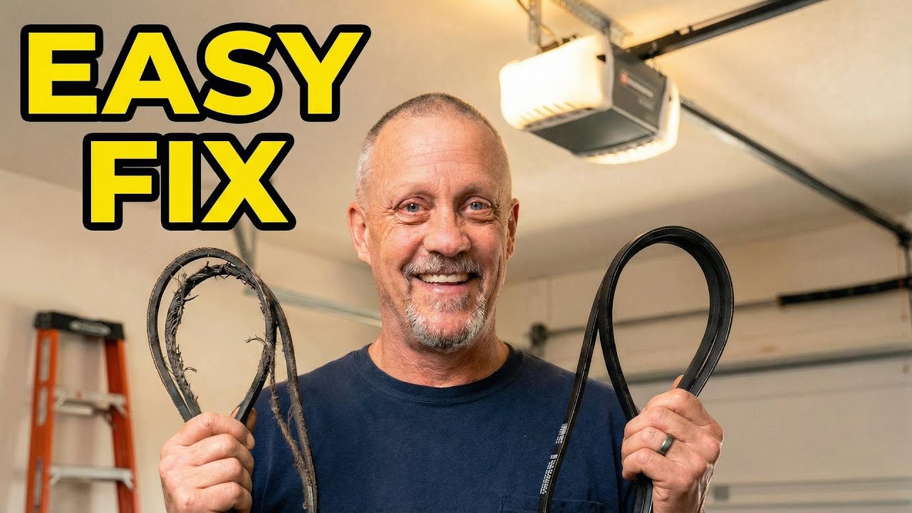 Garage Door Opener Belt Replacement: Step-by-Step DIY Guide (Chamberlain & LiftMaster)
