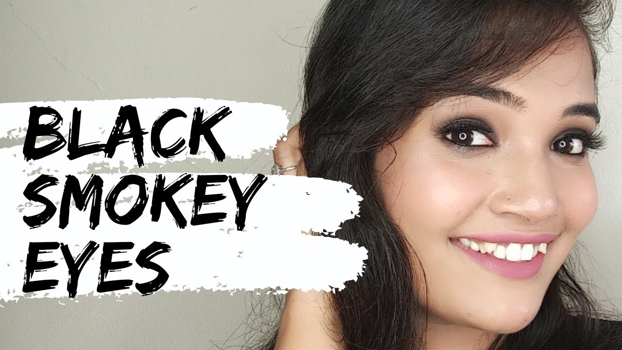 Black Smokey Eyes Look | Beginners❤️ || Beauty With Manisha