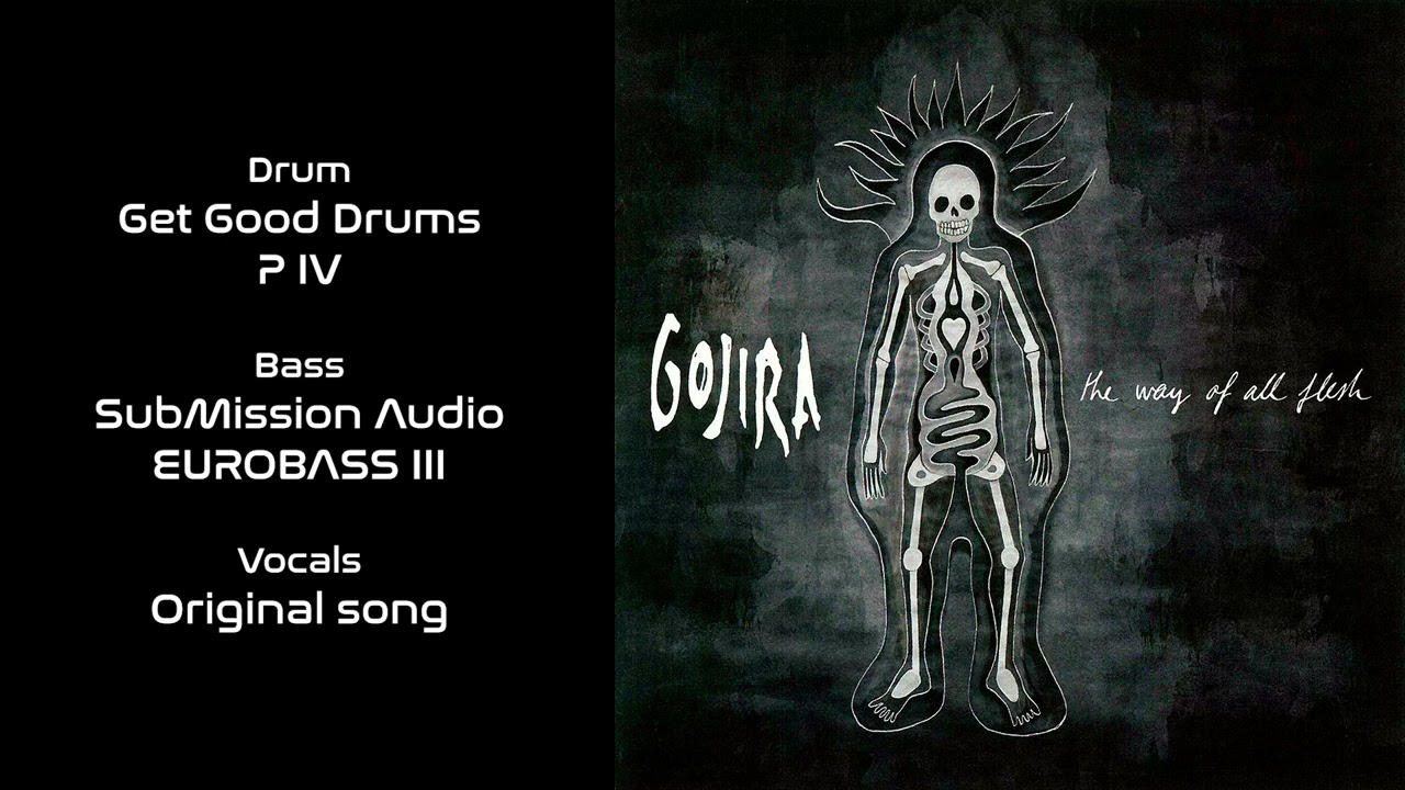 Gojira - Oroborus - Guitar Backing Track with vocals