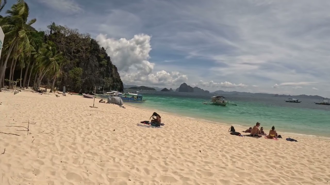 رحلة A في جزيرة ال نيدو ، الفلبين Tour A in El nido Island , Philippines