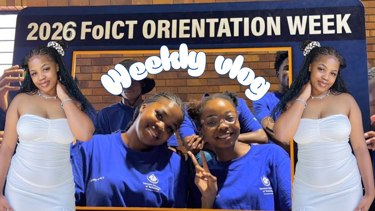 Orientation week | Weekly vlog | University | ICT Faculty |HAUL | Cooking.