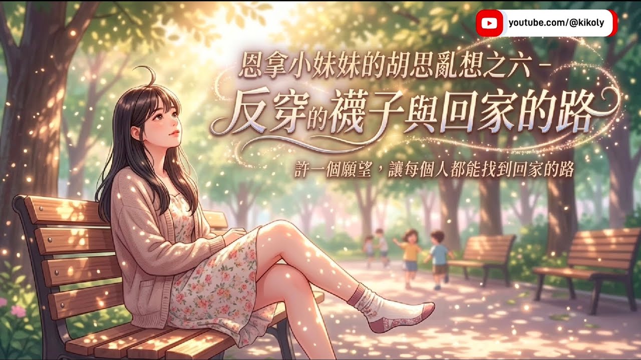 恩拿小妹妹的胡思亂想之六 - 反穿的襪子與回家的路 |「如果每個人都只是想回家，那壞人在哪裡？」｜一個孩子看完戰爭電影後問媽媽的問題