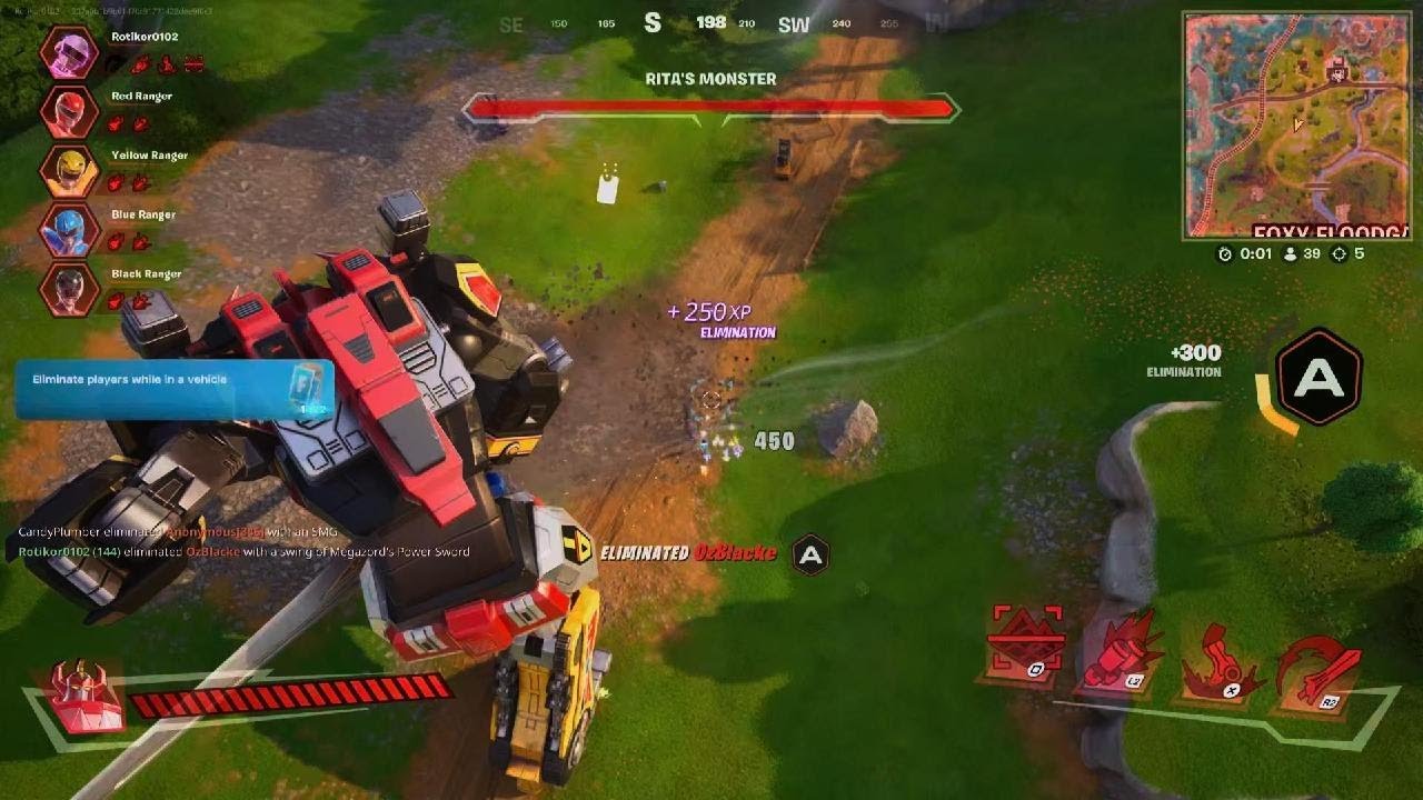 MEGAZORD FORTNITE