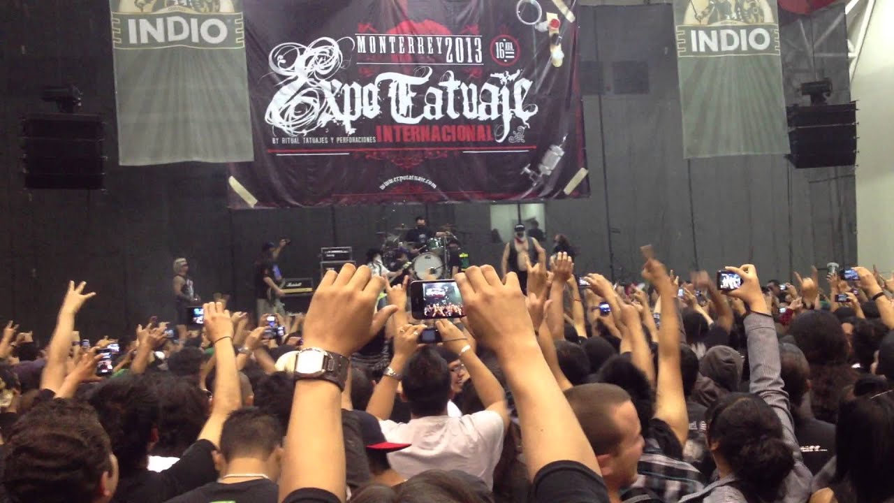 Brujeria - Intro+Cuiden a los niños (live at Cintermex, Expo Tatto MTY 2013)
