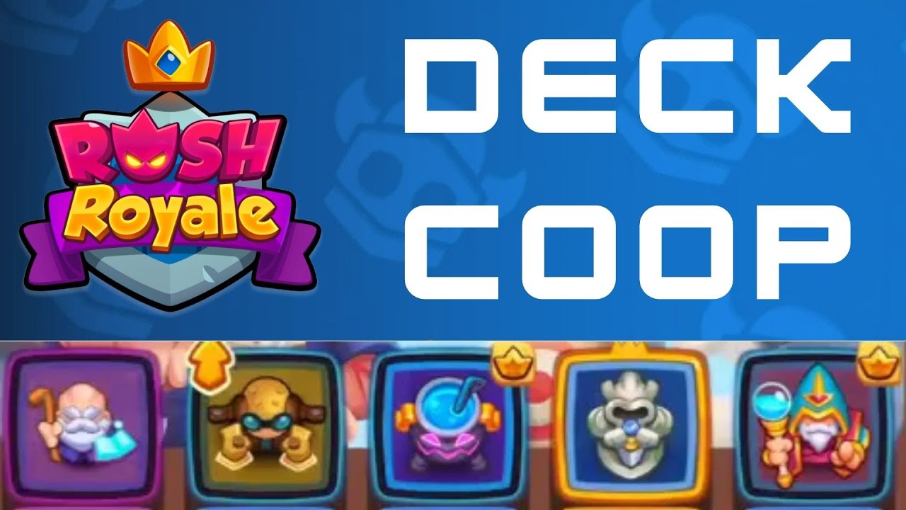 Rush Royale : mode coop, chaudron et fanatique niveau et talent max