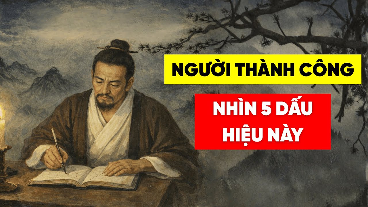 Muốn Biết Ai Sẽ Thành Công? Nhìn 5 Dấu Hiệu Này | Lời Dạy Khổng Tử
