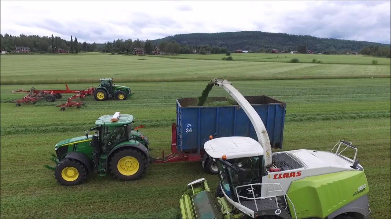 Silage in Sweden 2016 Vallens Gård