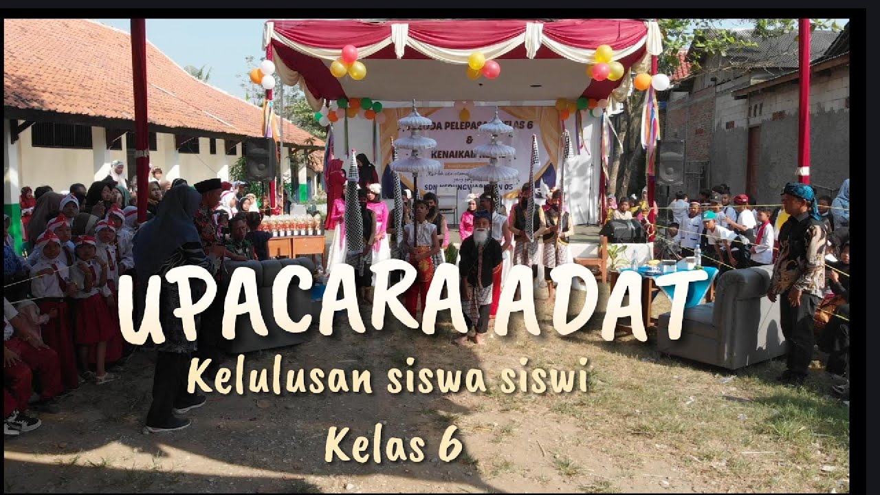 UPACARA ADAT KELAS 6 #fyoupage #upacaraadatsunda #wisuda2024 #sekolah #pentasseni
