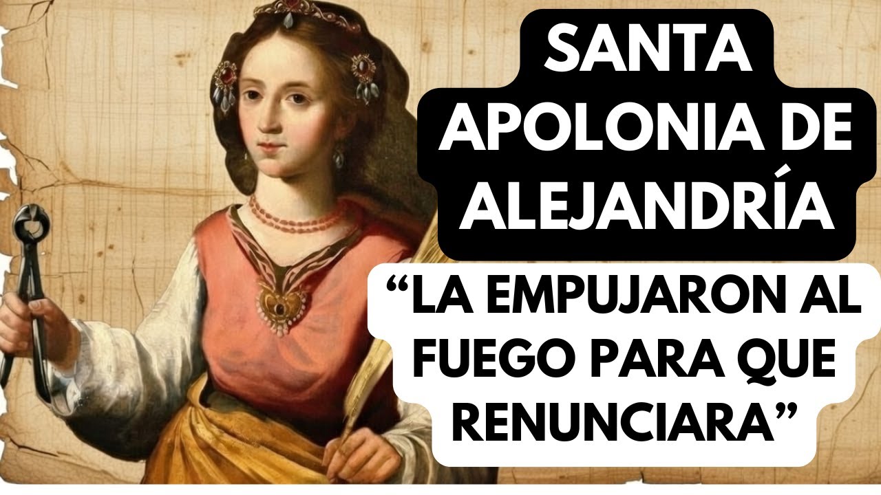 Le ARRANCARON los DIENTES Uno a Uno | Patrona de DENTISTAS | SANTA APOLONIA DE ALEJANDRÍA