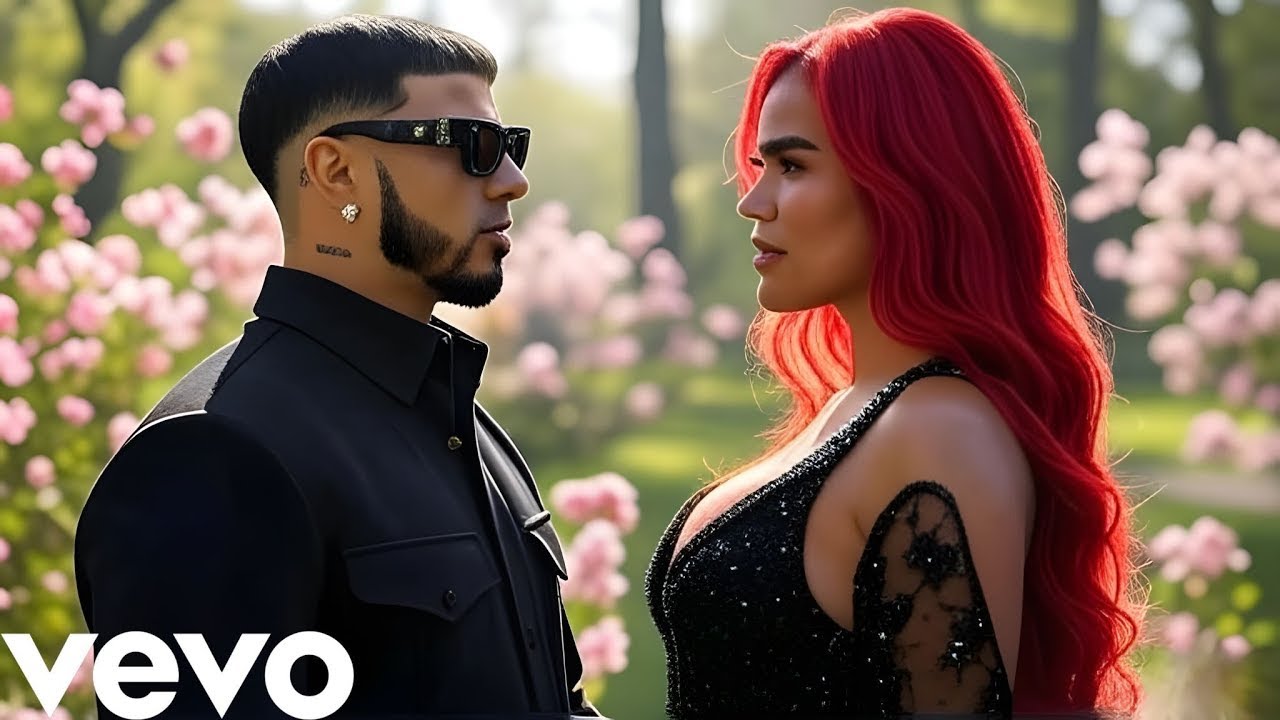 Anuel , Karol G - Lo Nuestro (Official Music Video)