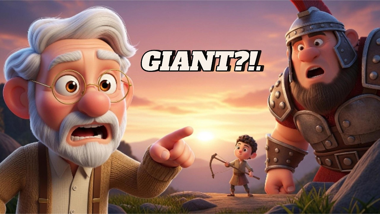 David and the Giant | Bible Story for Kids#BibleStoriesForKids#DavidAndGoliath#ChristianKids