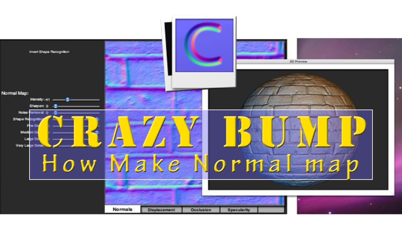 How to Make Normal Map Crazy Bump 