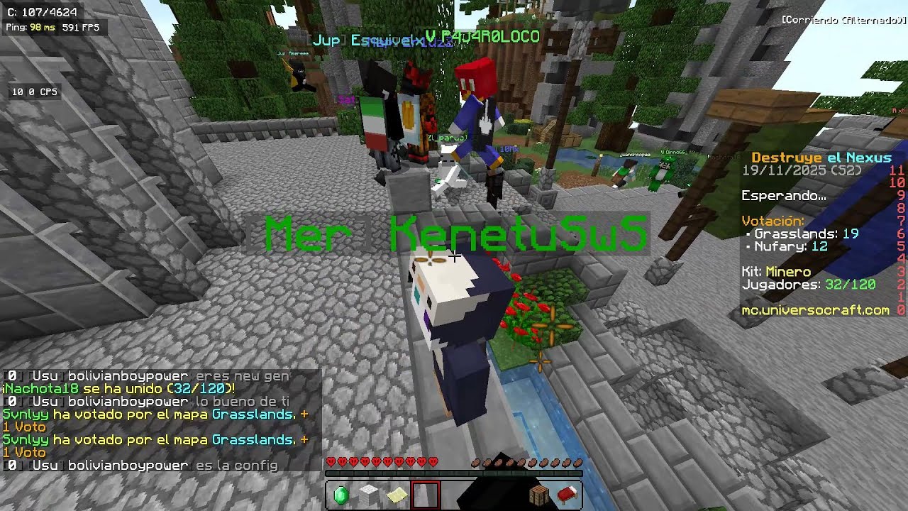 ¿KenetuSWS regresa? - Destruye el Nexus Universocraft Nuevo Meta