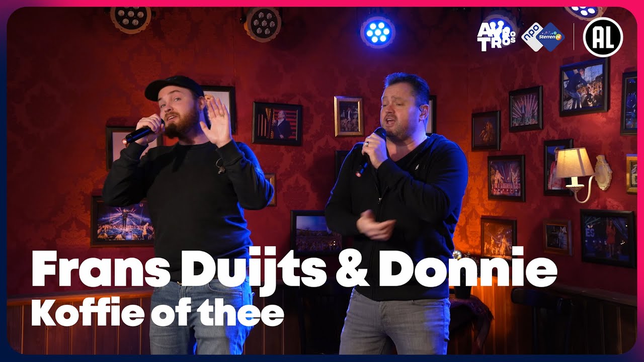 Donnie & Frans Duijts - Koffie of thee (LIVE) | Sterren NL Radio