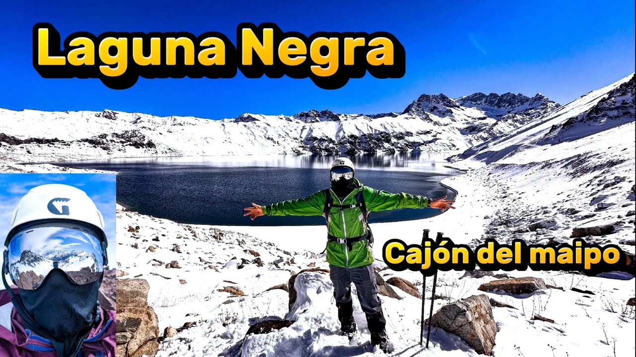 🎬 Aventura en Laguna Negra con Raquetas | Trekking Increíble en la Nieve del Cajón del Maipo ⛰️🏔️🥾