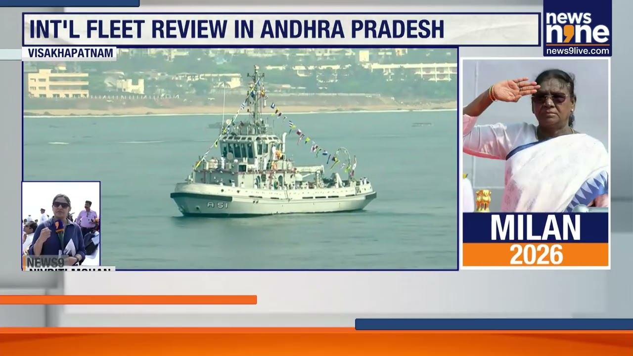 IFR 2026: President Murmu Leads India’s Biggest Naval Gathering In Vizag
