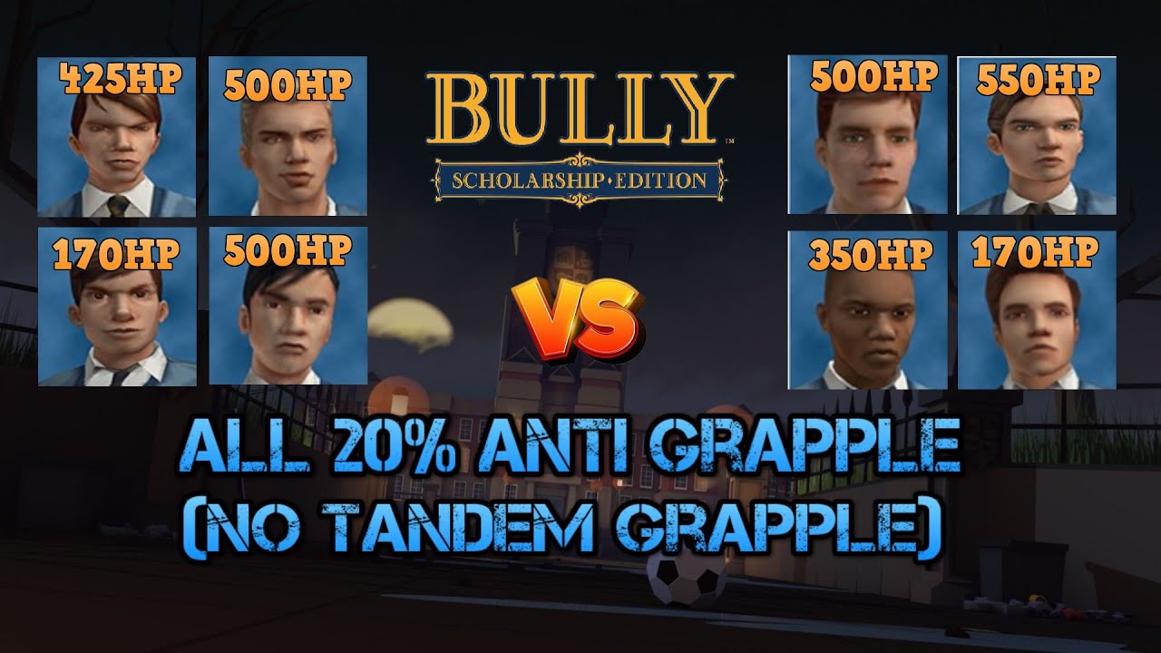 Bully SE: Дерби, Джастин, Паркер и Горд против Бифа (Босса), Брайса, Чада и Тэда | Подробнее в оп...