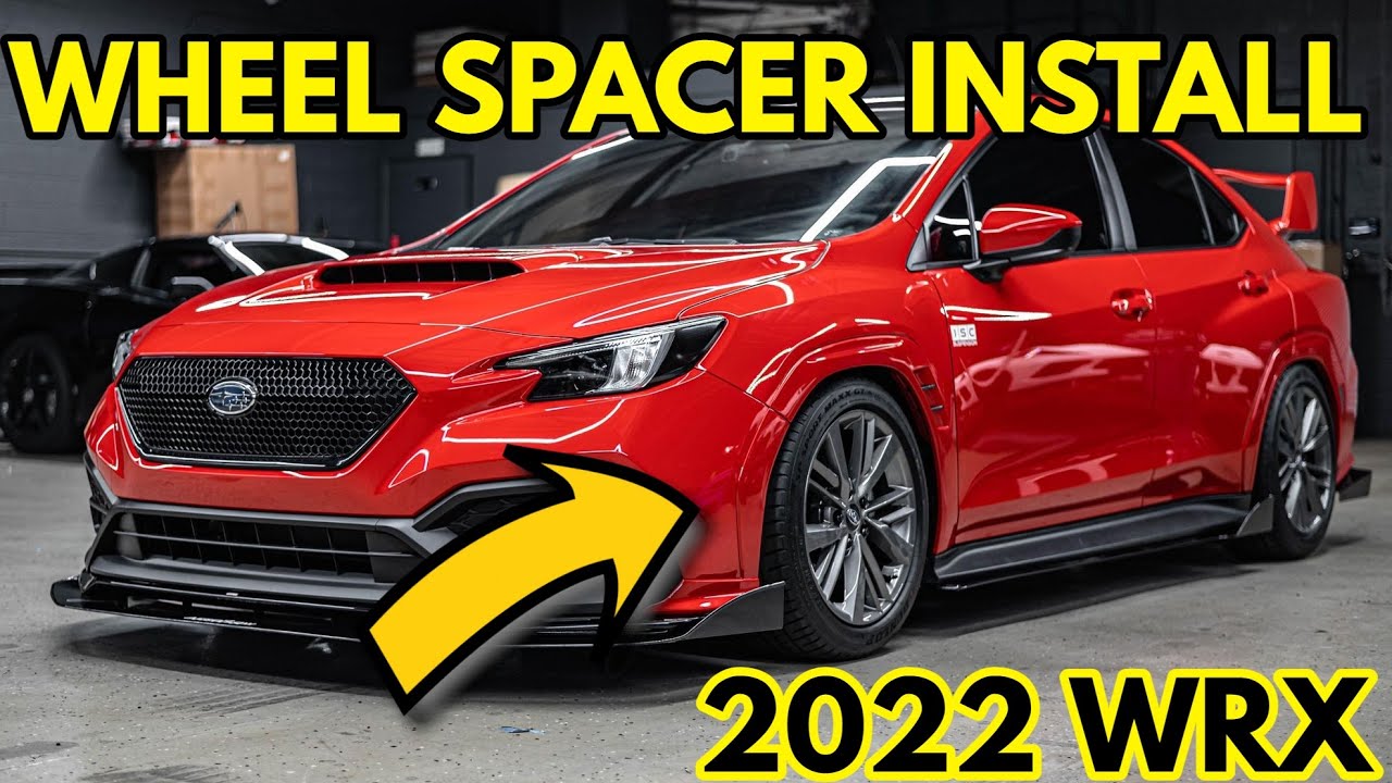 ИДЕАЛЬНЫЕ КОЛЕСНЫЕ ПРОСТАВКИ ДЛЯ WRX 2022 ГОДА