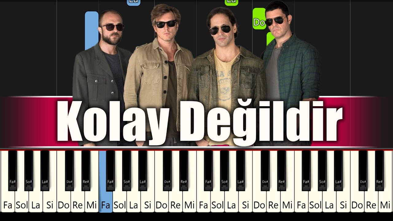 Duman - Kolay Değildir - Kolay Piyano