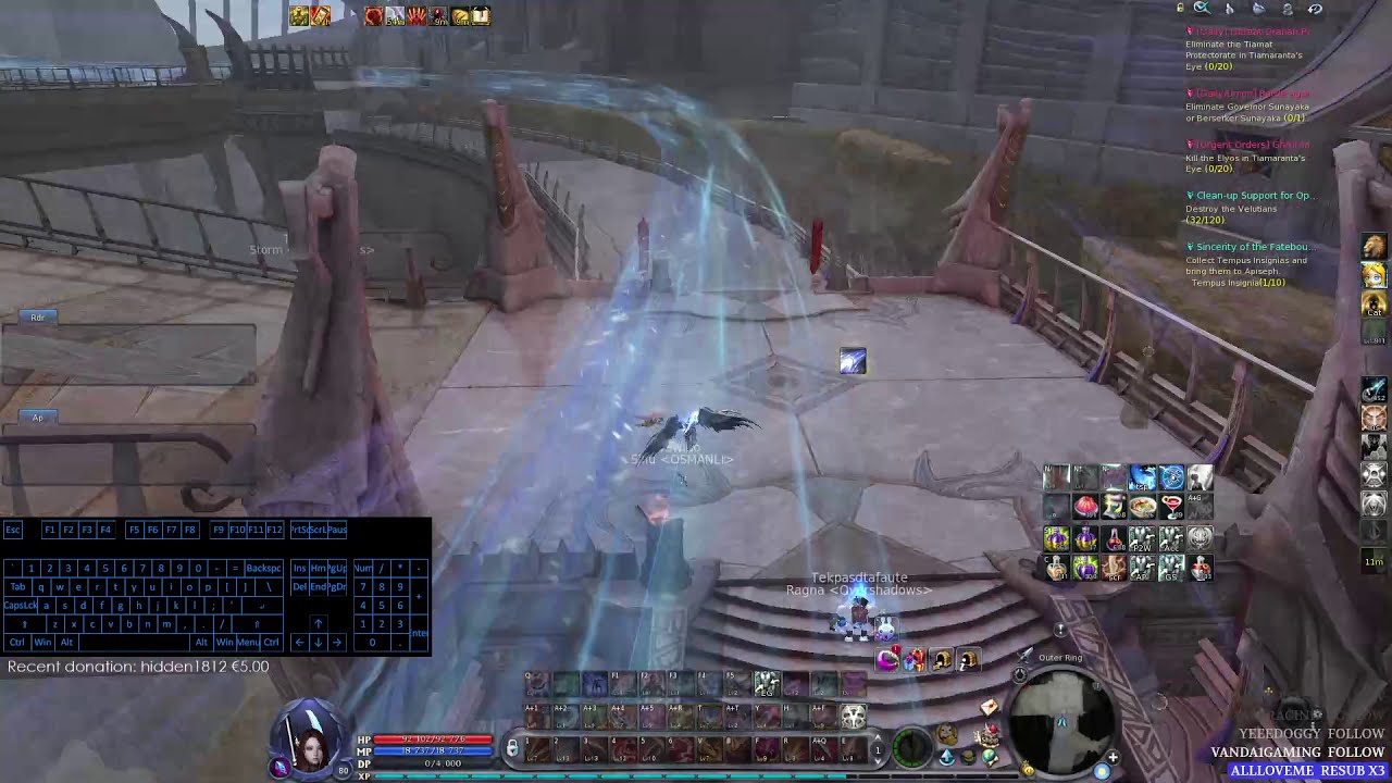Aion 7.7 - Nuke Gladiator Eye of Tiamaranta Open World Pvp