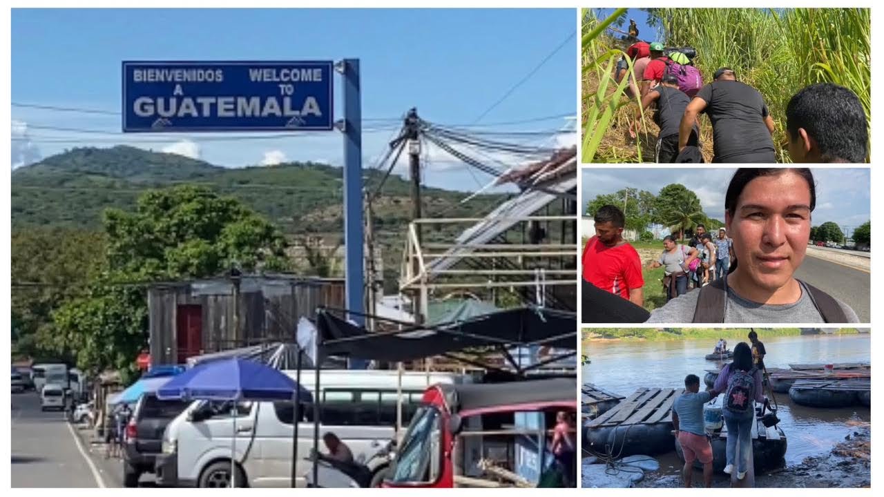 DEL SALVADOR PASAMOS A GUATEMALA 😱 PARA LLEGAR A MÉXICO 🇲🇽 DÍA 1 y 2