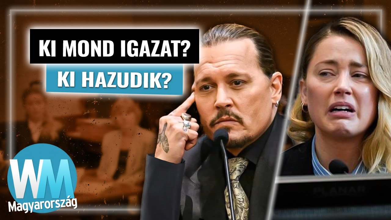 Top 10 felfedezés a Johnny Depp - Amber Heard per kapcsán