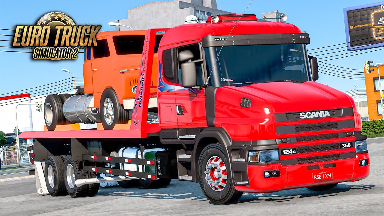 Scania 124G Guincho - Euro Truck 2