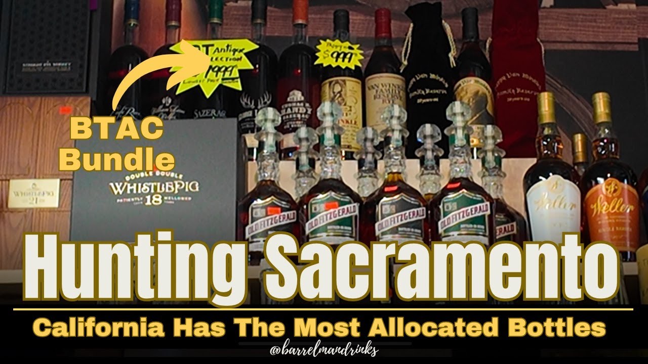 I Struck Gold Bourbon Hunting in Sacramento California!