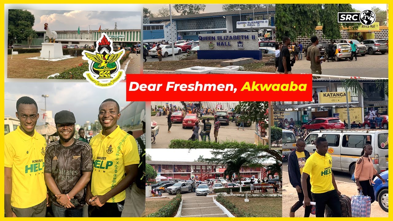 KNUST Freshmen Arrival || Taking a Stroll on Campus