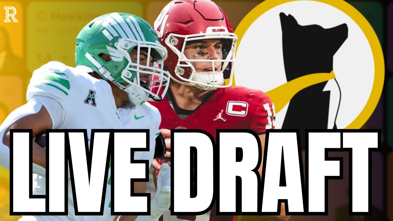 Underdog Best Ball Mania Draft - Picking from the 1.07! 20 Round College Fantasy Football Draft