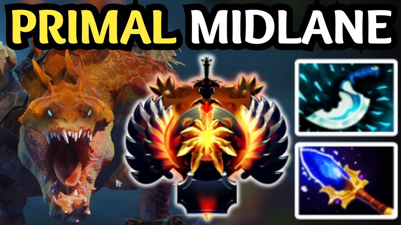 🔥 PRIMAL BEAST MIDLANE | NO FEAR. JUST YOLO. 🔥 DOTA 2 GAMEPLAY 🔥