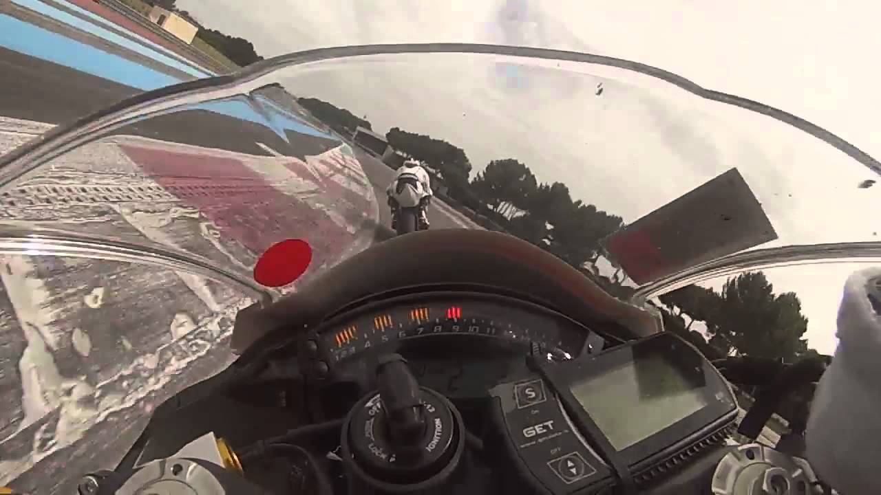 Gamelle énorme en ZX10R sur le circuit du Castellet