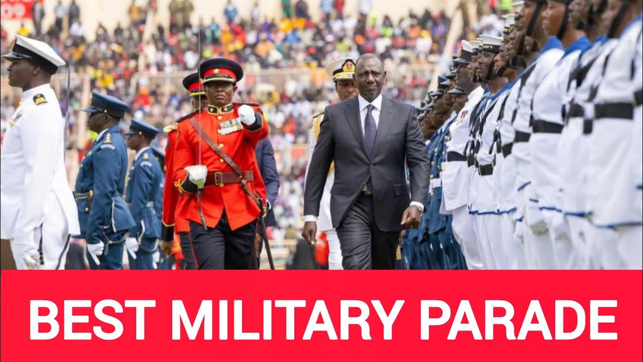 World best parade from the Kenya forces