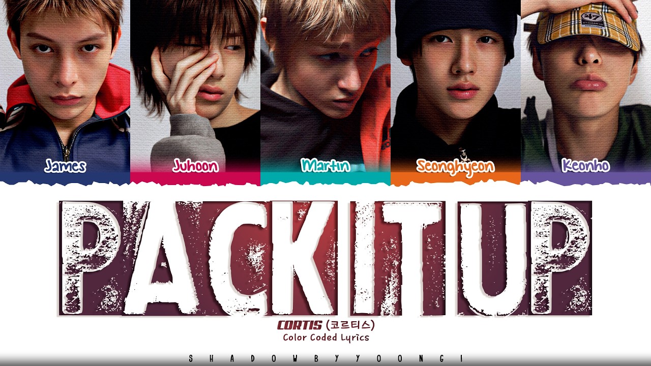 CORTIS 'PACK IT UP' Lyrics (코르티스 PACK IT UP 가사) [Color Coded Han_Rom_Eng] | ShadowByYoongi