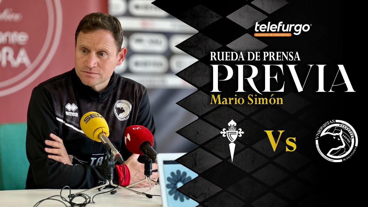 Rueda de prensa Mario Simón | Previa RC Celta Fortuna - Unionistas de Salamanca CF J22