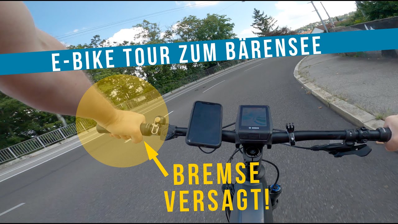 ⁴ᴷ E-Bike Tour zum Bärensee (Bremse versagt!)