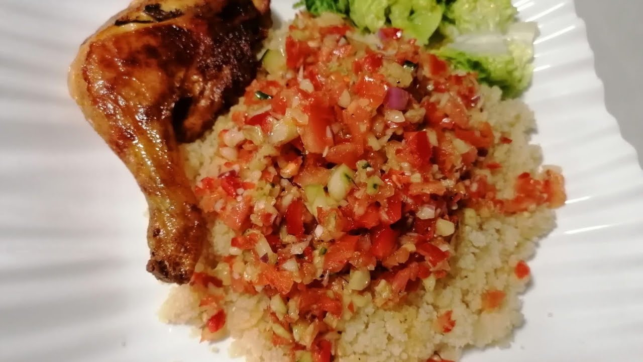 ATTIEKE AVEC DU POULET/ CUISINE IVORIENS👍🔥👏