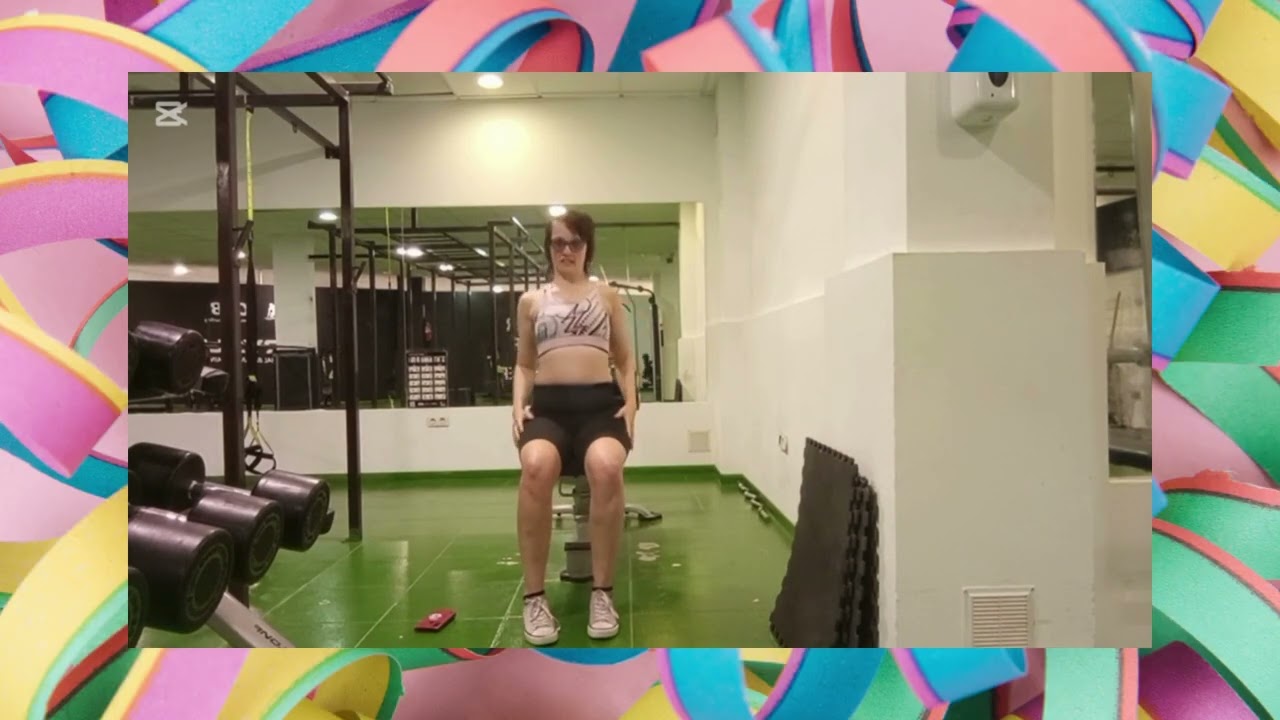 chair zumba-  Christina Aguilera-  Candyman