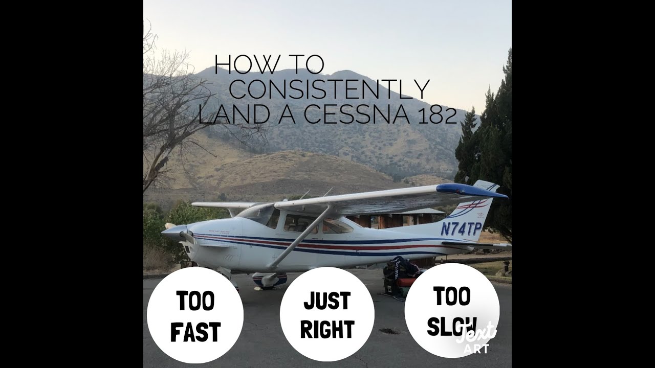 Landing Vs Airspeed...the secret to consistency
