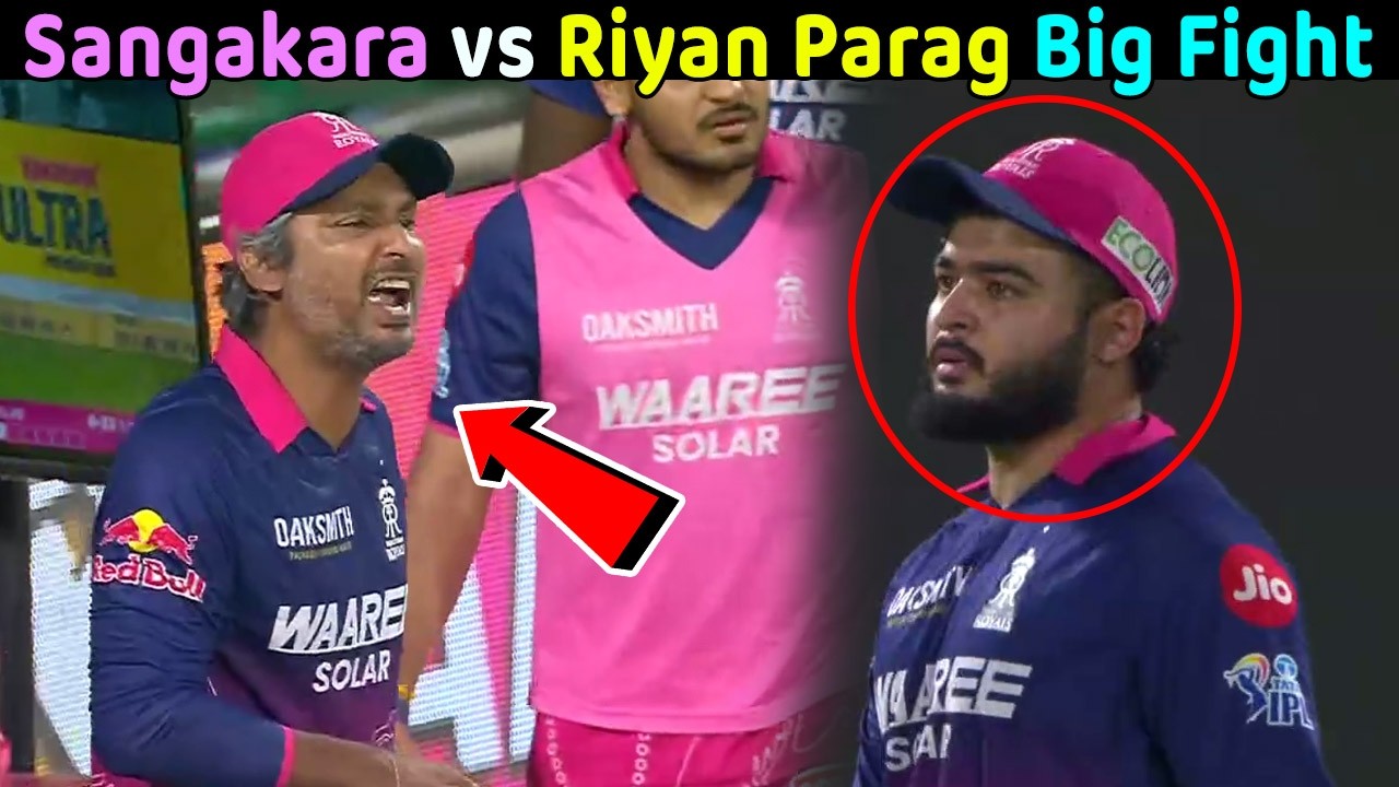 Rajasthan Coach Kumar Sangakkara Angry at Captain Riyan Parag: Big Fight RR vs DC IPL 2026