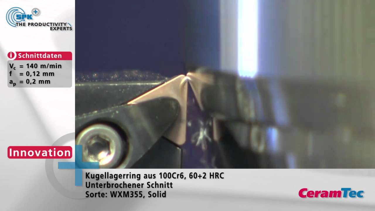 Zerspanungstechnik mit SPK® Schneidkeramik: Hartdrehen (2010)