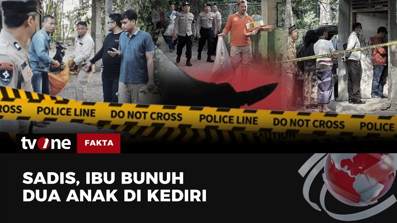 [FULL] Sadis, Ibu Bunuh Dua Anak di Kediri | Fakta tvOne