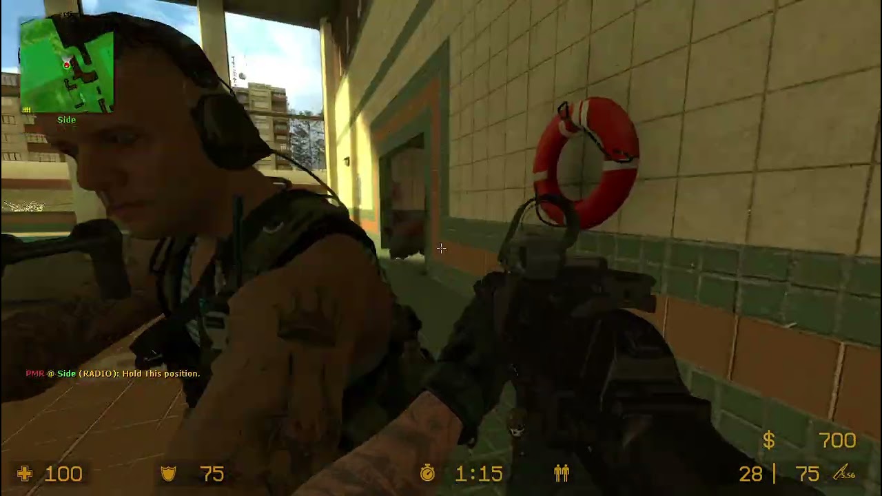 CS Source with MW 2019 footsteps