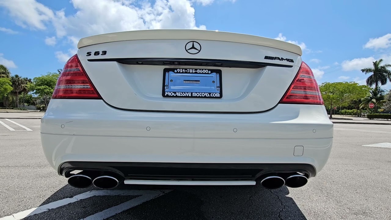 2008 Mercedes-Benz S63 AMG (Test)