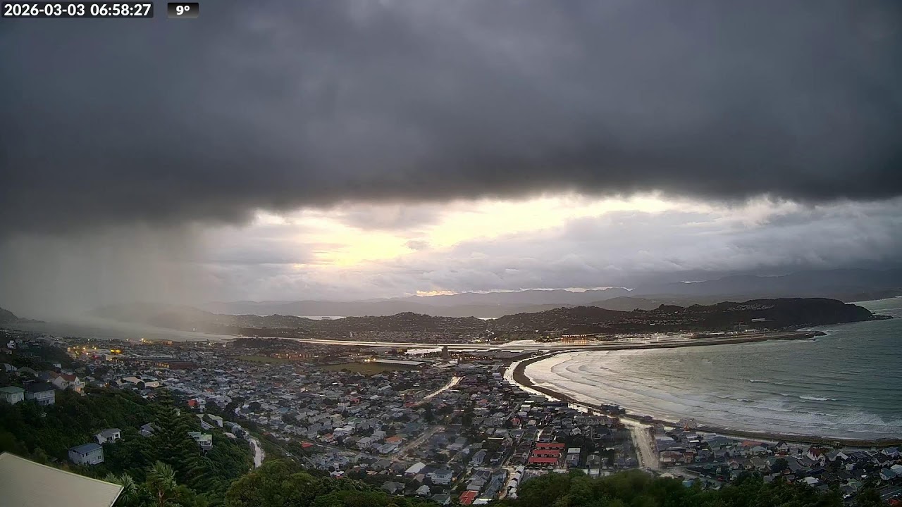 Lyall Bay, Wellington, New Zealand - Live Stream
