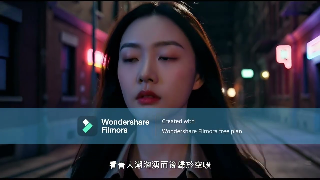 午夜霓虹裁剪成斑駁的影